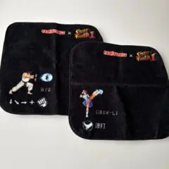 ストリートファイターII タオル Ryu & Chun-Li