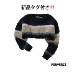 新品タグPERVERZE Double Stripe Top and Scarfのサムネイル