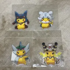 ポンチョをきたピカチュウ　ステッカーセット