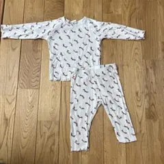 H&M 犬柄　上下セット