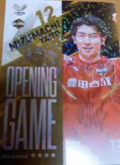 ウルフドッグス名古屋　Vコレカード　 水町泰杜　未使用