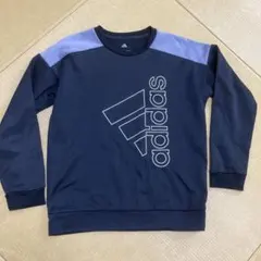 adidas CLIMAWARM トレーナー　スウェット　黒　グレー　160cm