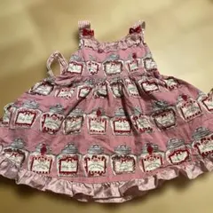 Shirley temple ジャンパースカート　キャンディポット柄