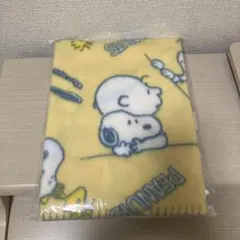スヌーピー ブランケットフェイス柄（黄色）AOKI 非売品　新品未使用