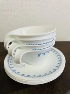 グスタフスベリ Bellシリーズ カップ&ソーサー 3セット 1980年 - メルカリ