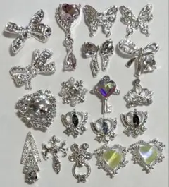No.621 ネイルパーツ　デコパーツ　まとめ売り　セット