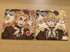 鬼滅の刃　バレンタイン＆ホワイトデー　コースター　煉獄