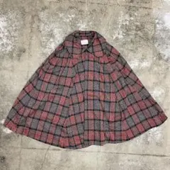 古着 80-90s ADDED DIMENSIONS ポンチョ サイズ42