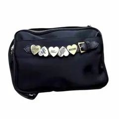 Moschino ショルダーバッグ ブラック 正規品 ゴールド金具