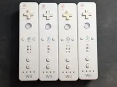 wii リモコン　４個セット　ホワイト　ジャンク