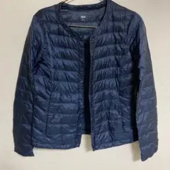 【試着のみ】UNIQLO ネイビー ウルトラライトダウン　ジャケット　S