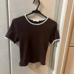 ZARA バイカラー トップス Tシャツ