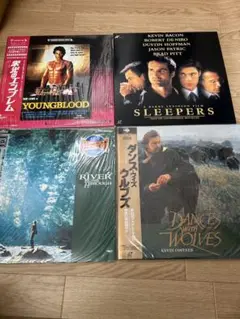 レーザーディスク LD 栄光のエンブレム、SLEEPERSほか4作