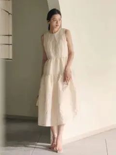 euw 2-Way Code Knit One-Piece アイボリー - メルカリ