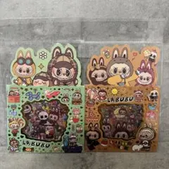LABUBU シール 2点セット