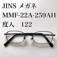 JINS メガネ　MMF-22A-259AH 度入　122