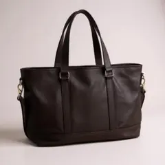 【週末限定セール中】COLE HAAN 本革 ブラウン 2WAY バッグ