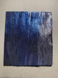 シルバーブルー エギ 餌木 自作 補修用 布 約50×38のサムネイル