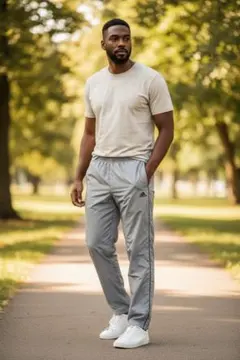 コ*ツ様 adidas CLIMAPROOF ウィンドブレーカー　 グレー L