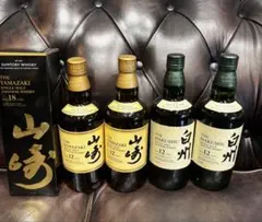 SUNTORY THE YAMAZAKI 18年 シングルモルト 箱付のサムネイル
