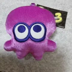 スプラトゥーン3 ダイカット コインケース タコ 紫　ぬいぐるみ　マスコット