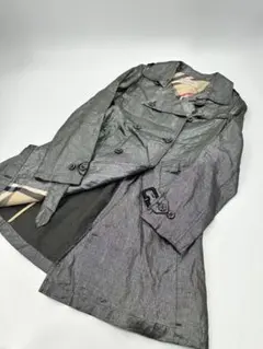 希少/美品/BURBERRY/トレンチコート/xs相当/ハウスチェックのサムネイル