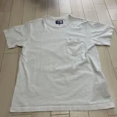 ノースフェイスパープルレーベル　ロゴTシャツ ホワイト　Mサイズ