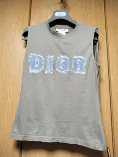 希少ガリアーノ期Christian Dior ノースリーブ ホワイト - メルカリ