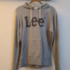 Lee グレー フード付きパーカー