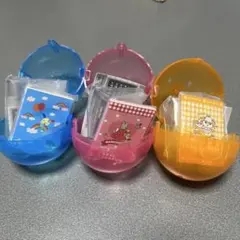 バンダイガチャ　豆ガシャ本　サンリオキャラクターズ　プロフィール帳　3個セット