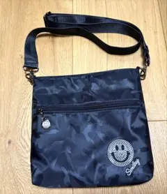 【新品未使用】Smiley カモフラ柄 ショルダーバッグ