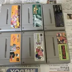 スーファミソフト 6本 superfamicom 任天堂 Nintendo