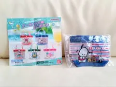 サンリオ　プールバッグ風ミニポーチ　ポチャッコ