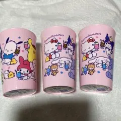 新品未使用　サンリオキャラクター タンブラー 450ml ピンク ×3
