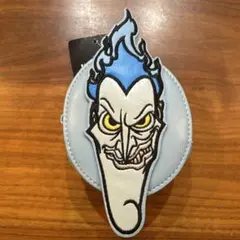 【新品】ディズニーヴィランズ ハデス コインケース ポーチ 小物入れチェーン付き