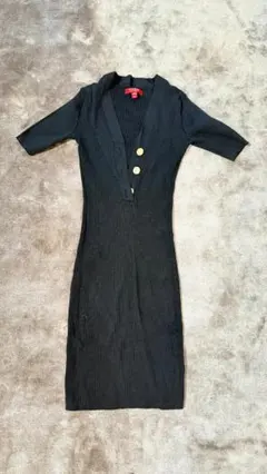 GUESS ブラックミニワンピース S