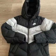 Nike ダウンコート 黒/グレー