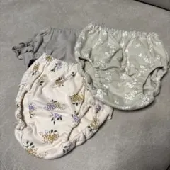 テータテート　ベビー ブルマ 3点セット 花柄 フリル