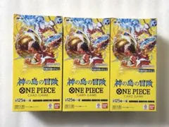 未開封 ONE PIECE カード 神の島の冒険 ボックス テープ付き10box