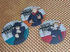 呪術廻戦 アニカフェ コースター3点セット 虎杖 伏黒 釘崎 アニメイトカフェ