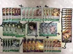 ワンピースカードゲーム 緑紫リム　デッキパーツ パラレル多数