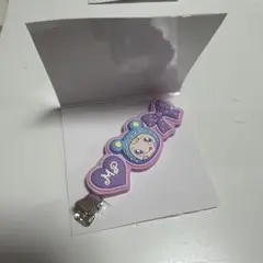 ナルミヤキャラクターズ　ラバークリップつきグミ　ブルーベリエちゃん