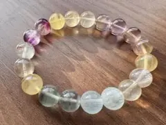 キャンティ フローライト バイカラー ブレスレット 天然石 パワーストーン