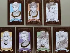 値下げ　マロニエ王国の七人の騎士 イラストカード　７種類　コンプ