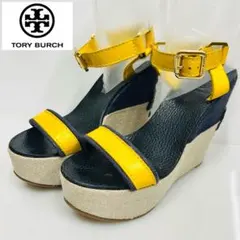 トリーバーチ エスパドリーユ ウェッジソール 6B 23cm - メルカリ
