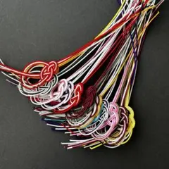 【和婚。❀】カラフル 水引 20個 水引の端有り №0108