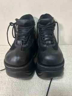 新品未使用⭐️ Demoniaデモニア 厚底ブーツ 黒25cm M7 1回使用】Demonia デモニア 厚底スニーカー ブーツ 25cm 黒M7 - メルカリ