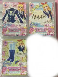 アイカツ　エンブレムつきセーラーマリンコーデ