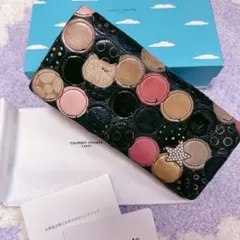 ●tsumori chisato●長財布パッチワーク星猫のサムネイル