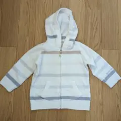 美品♪ジェラートピケ　 もこもこパーカー　パジャマ 90〜100センチ